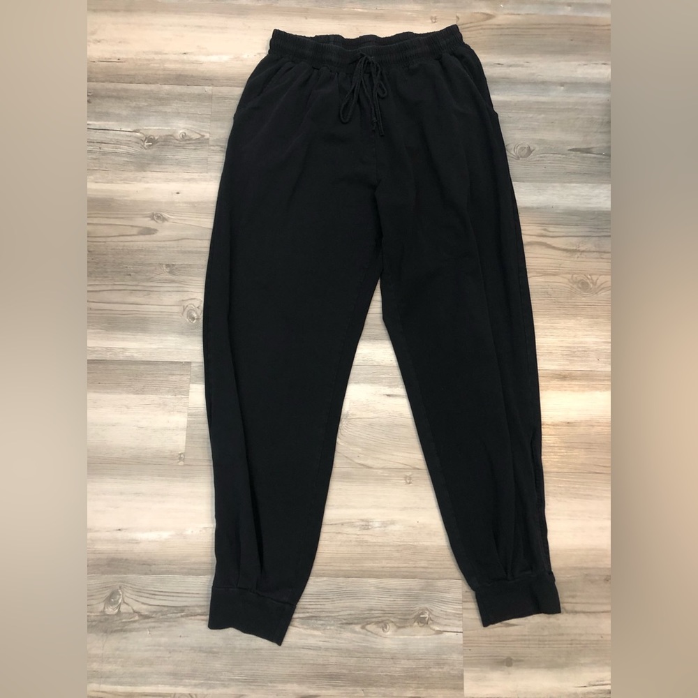 Hawiton, Faded Black, Jogger Style Pants, EUC, adjustable waist, stretch to 20